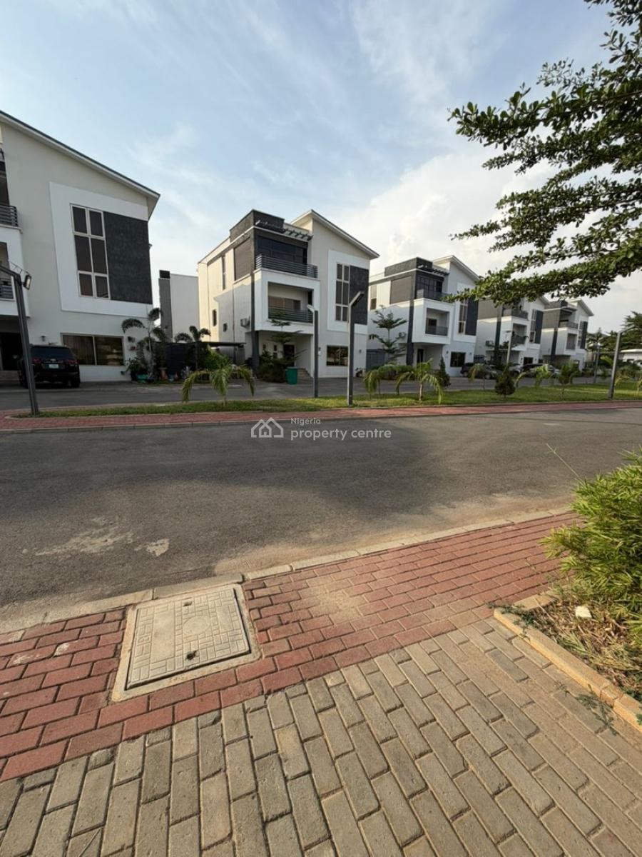 Luxurious 5 Bedroom Detached Serviced Duplex with Bq, Gym and Box Room, Serene and Well Secured Gated Community, Jabi, Abuja, Detached Duplex for Rent