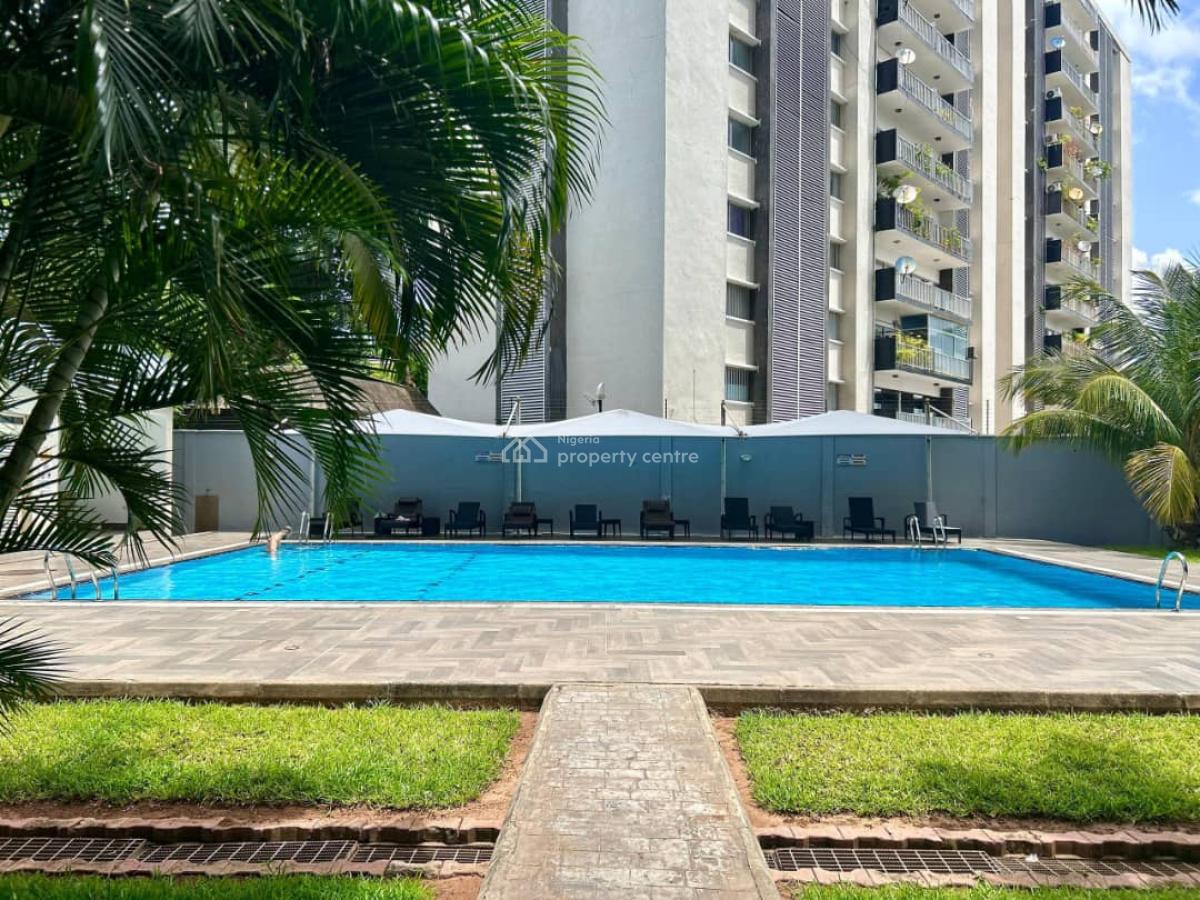 Executive 3-bedroom Flat with Bq, Gym, Pool, Lounge, Victoria Island (vi), Lagos, Flat / Apartment for Rent