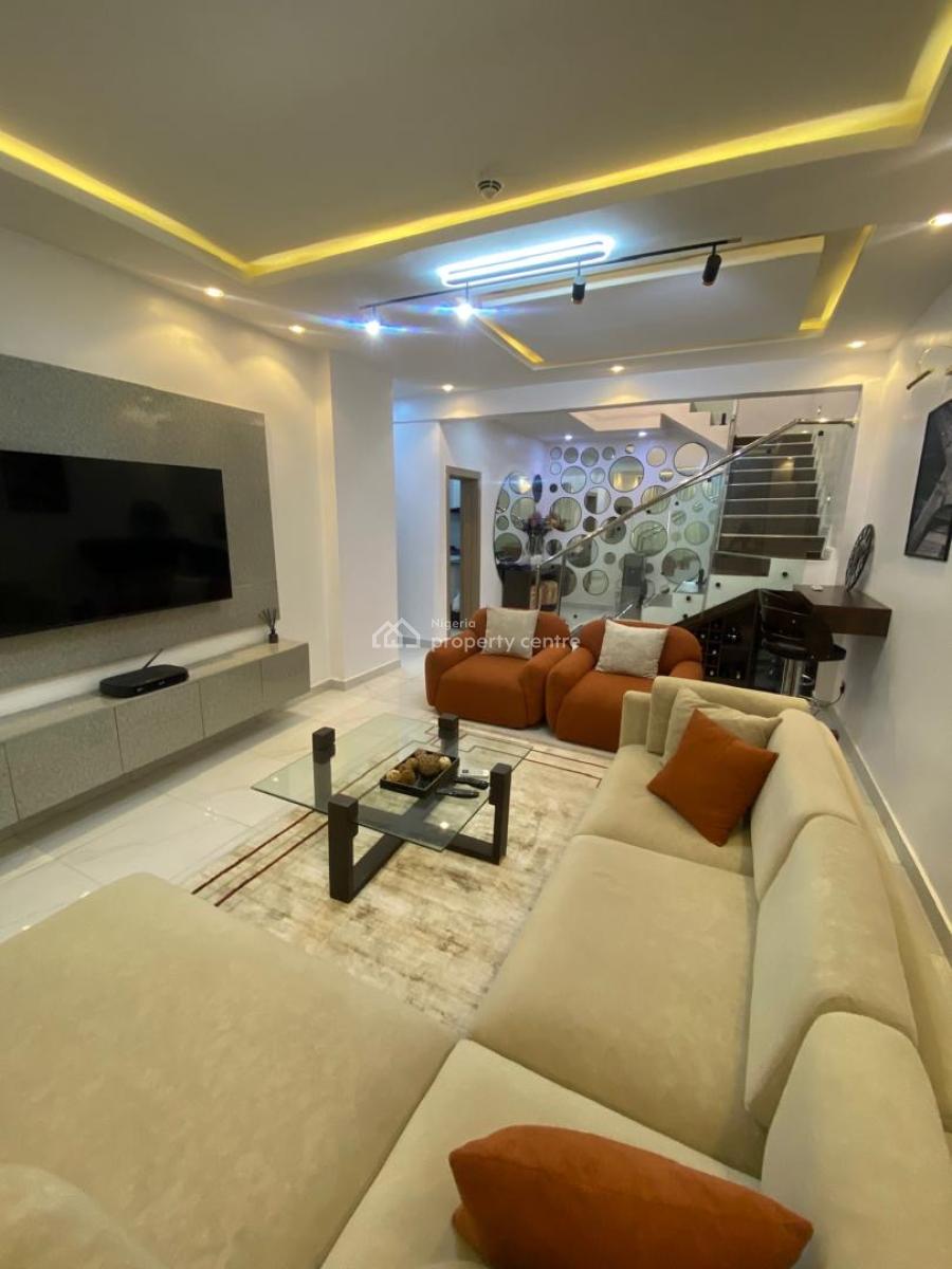 Well Finished and Furnished 2 Bedroom Duplex, Osborne, Ikoyi, Lagos, Flat / Apartment for Rent