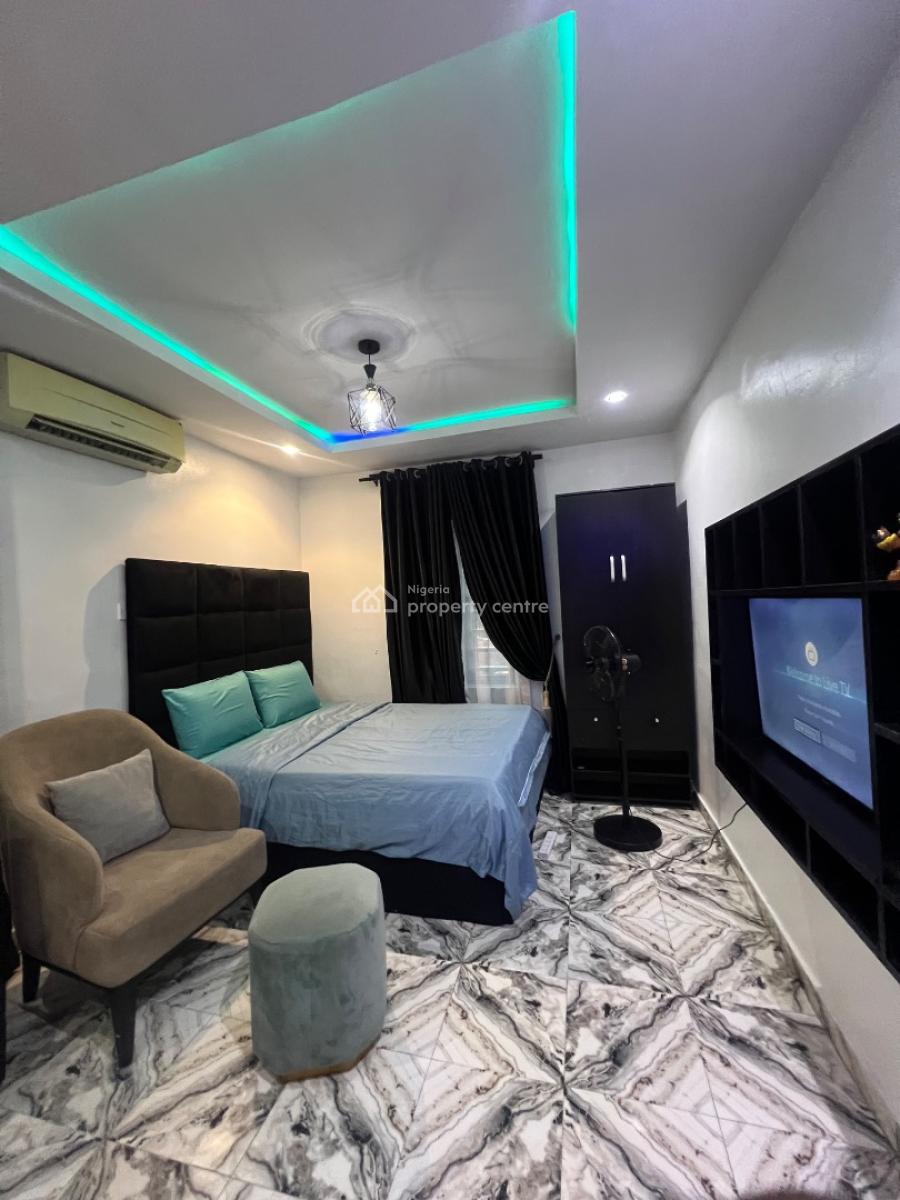Furnished Room Self Serviced Apartment, Jibowu, Yaba, Lagos, Self Contain (single Rooms) for Rent