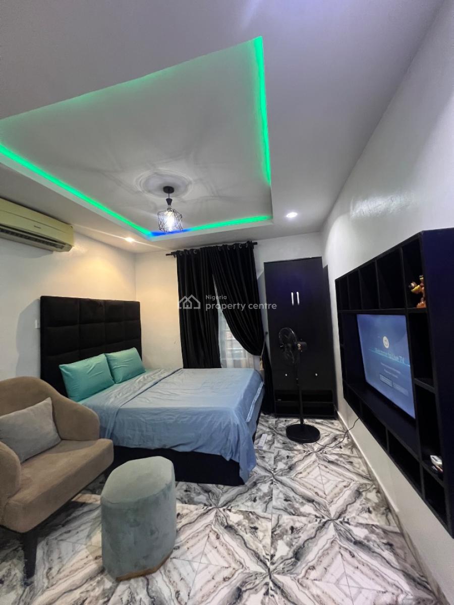 Furnished Room Self Serviced Apartment, Jibowu, Yaba, Lagos, Self Contain (single Rooms) for Rent