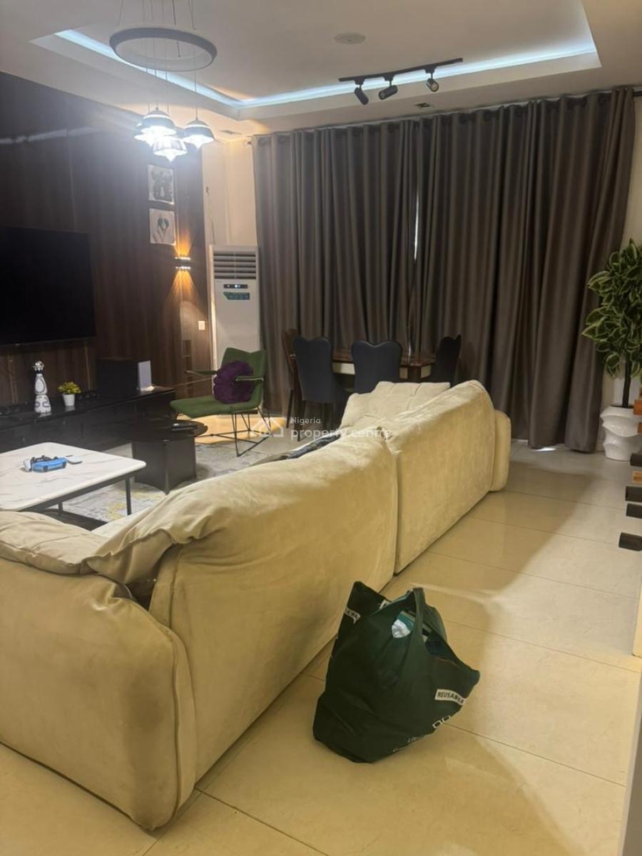 Furnished Lovely 2 Bedroom Penthouse with Snooker, Ps5 & Tennis, Right, Lekki Phase 1, Lekki, Lagos, Flat / Apartment for Rent