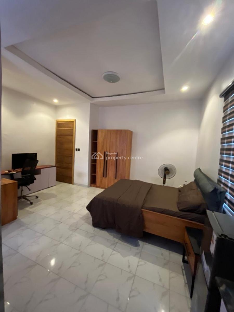 Furnishes Studio Apartment with 24hrs Light and Unlimited Wifi, New Road Opposite Chevron, Lekki, Lagos, Self Contain (single Rooms) for Rent