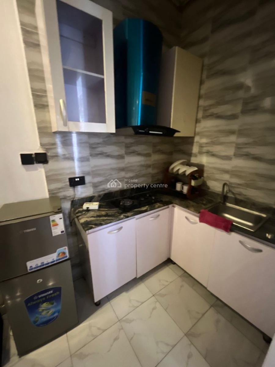 Furnishes Studio Apartment with 24hrs Light and Unlimited Wifi, New Road Opposite Chevron, Lekki, Lagos, Self Contain (single Rooms) for Rent
