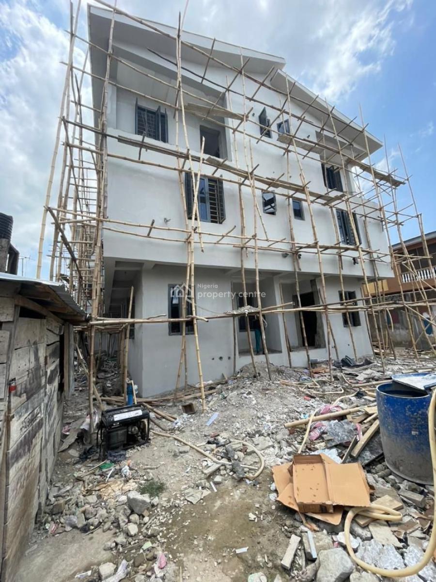 Nicely Built 4 Bedroom Semi Detached Duplex with Bq, Gbagada, Gbagada, Lagos, Semi-detached Duplex for Sale