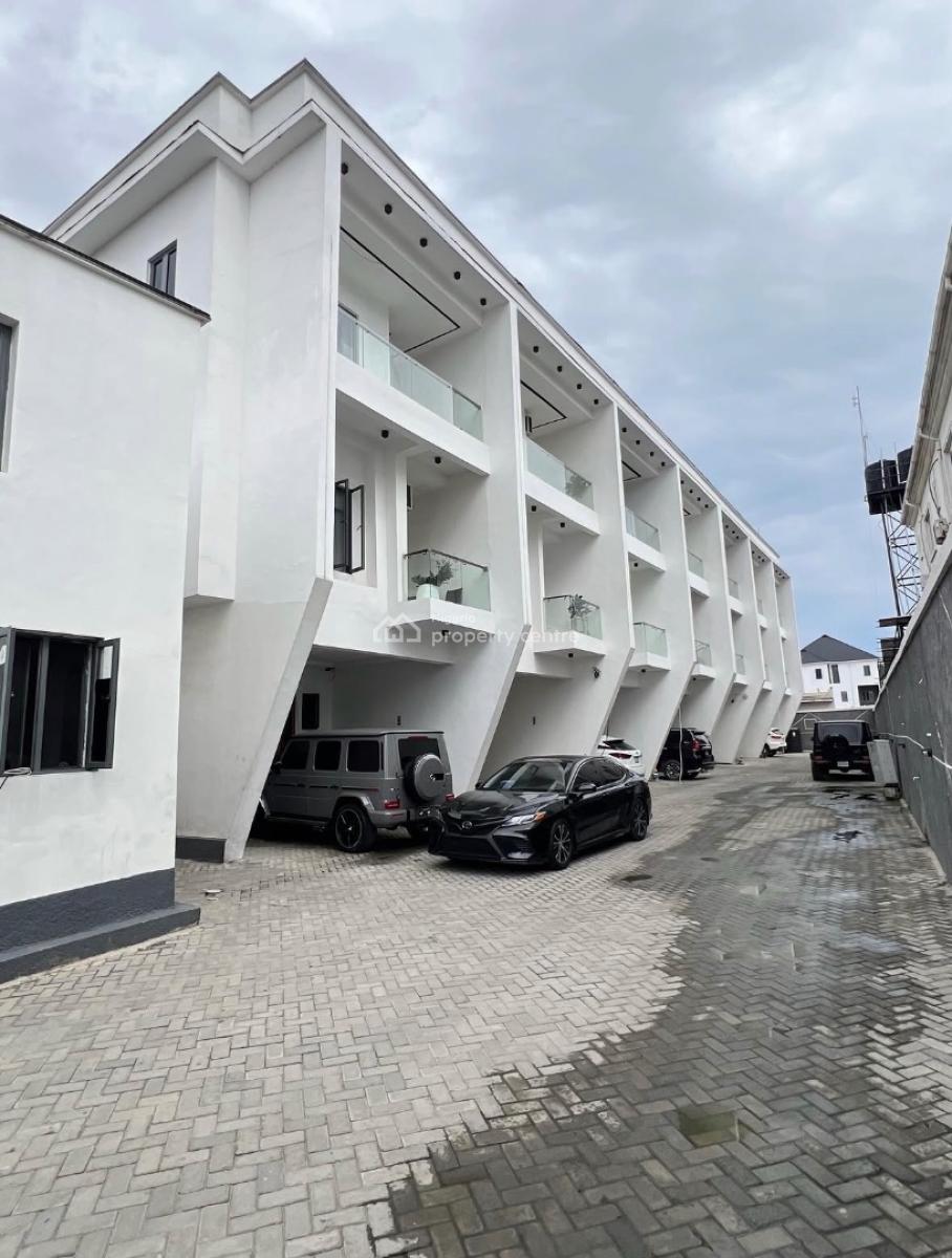 Brand New Semi Furnished 4 Bedroom Terrace Duplex, Ikate, Ikate, Lekki, Lagos, Terraced Duplex for Rent