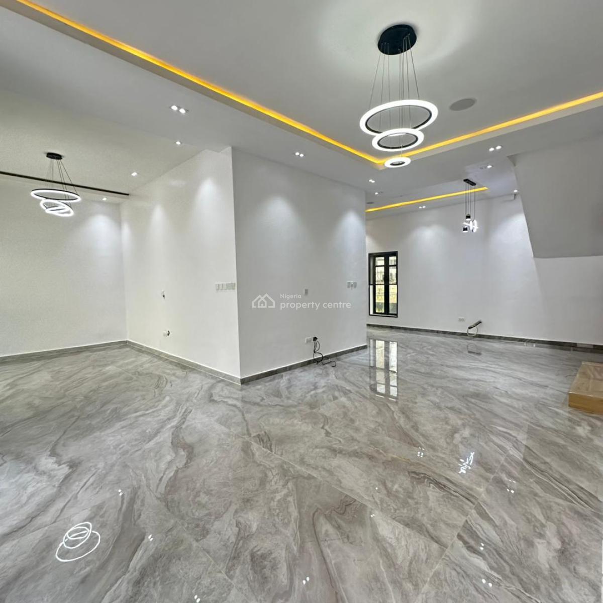 Exquisite 5 Bedroom Fully Detached Duplex with Bq, Swimming Pool, Osapa, Lekki, Lagos, Detached Duplex for Sale