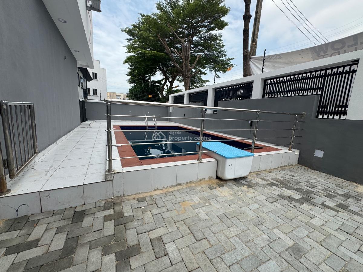 a Brand New Serviced 3 Bedroom Duplex with a Bq in Lekki 1., Lekki Phase 1., Lekki Phase 1, Lekki, Lagos, Terraced Duplex for Rent