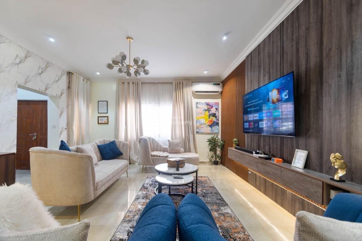 Exclusively Furnished 4 Bedroom Duplex, Ikate, Lekki, Lagos, Terraced Duplex for Rent