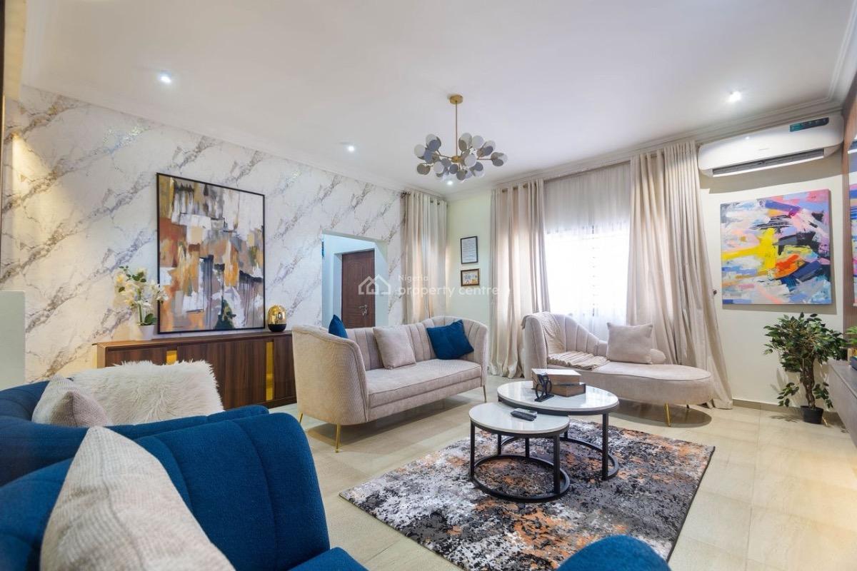 Exclusively Furnished 4 Bedroom Duplex, Ikate, Lekki, Lagos, Terraced Duplex for Rent