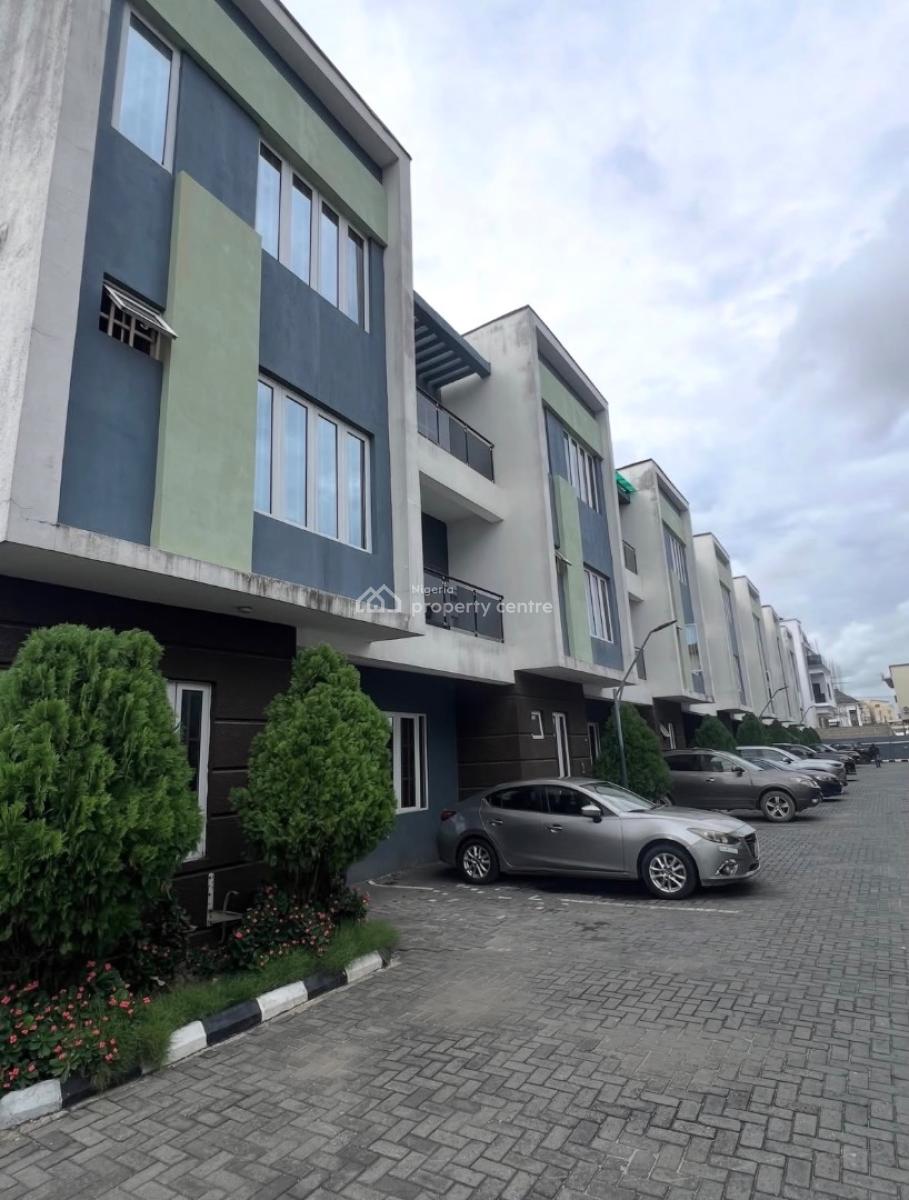 New Unit of 5 Bedroom Terrace Duplex in a Secured Estate, Ikate, Ikate, Lekki, Lagos, Terraced Duplex for Rent