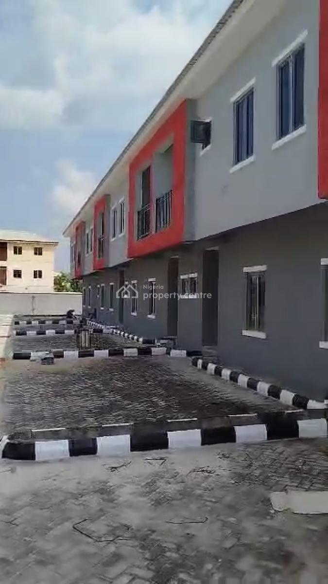 3 Bedroom Terraced Duplex with Bq, Ocean Palm Estate, Sangotedo, Ajah, Lagos, Terraced Duplex for Sale