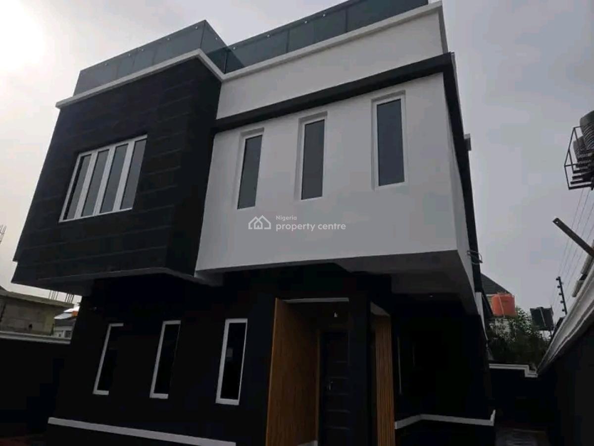Executive 4 Bedroom Detached Duplex All Round Tiled P.o.p, Ensute, Gowon Estate, Egbeda, Alimosho, Lagos, Detached Duplex for Sale