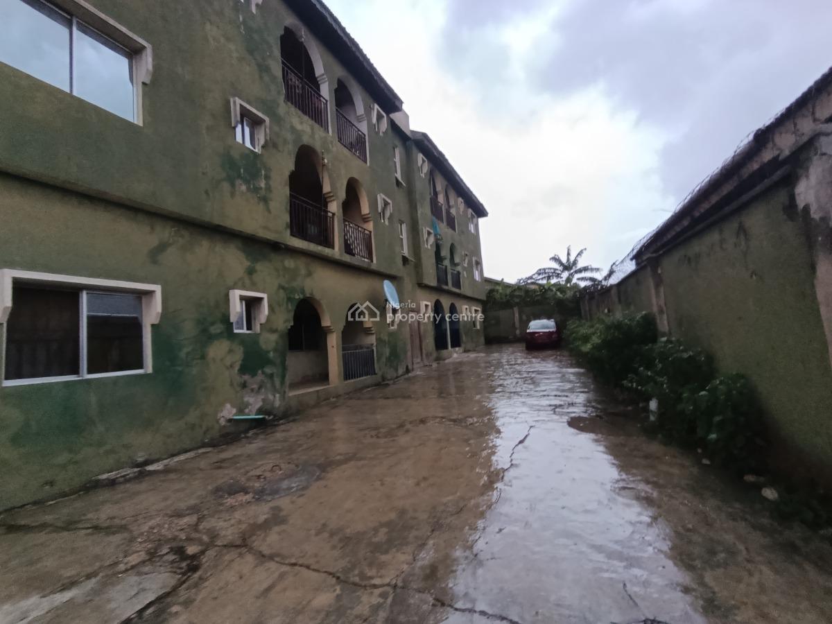 Spacious 3 Bedroom Flat Flat Ensuit at Abule Egba, Ile Iwe Off Abule Egba Lagos, Abule Egba, Agege, Lagos, Block of Flats for Sale