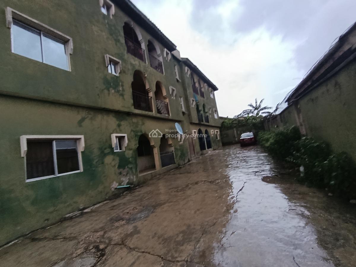 Spacious 3 Bedroom Flat Flat Ensuit at Abule Egba, Ile Iwe Off Abule Egba Lagos, Abule Egba, Agege, Lagos, Block of Flats for Sale
