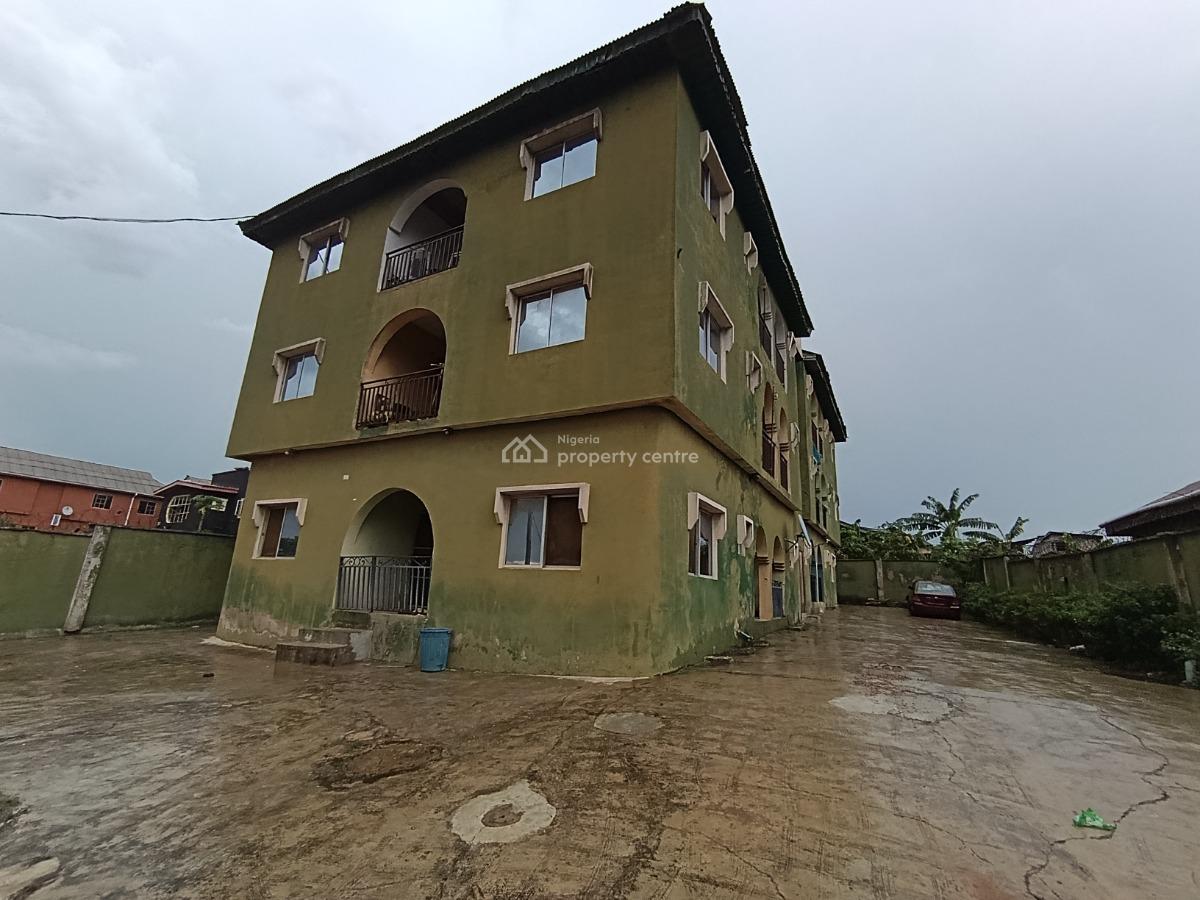 Spacious 3 Bedroom Flat Flat Ensuit at Abule Egba, Ile Iwe Off Abule Egba Lagos, Abule Egba, Agege, Lagos, Block of Flats for Sale