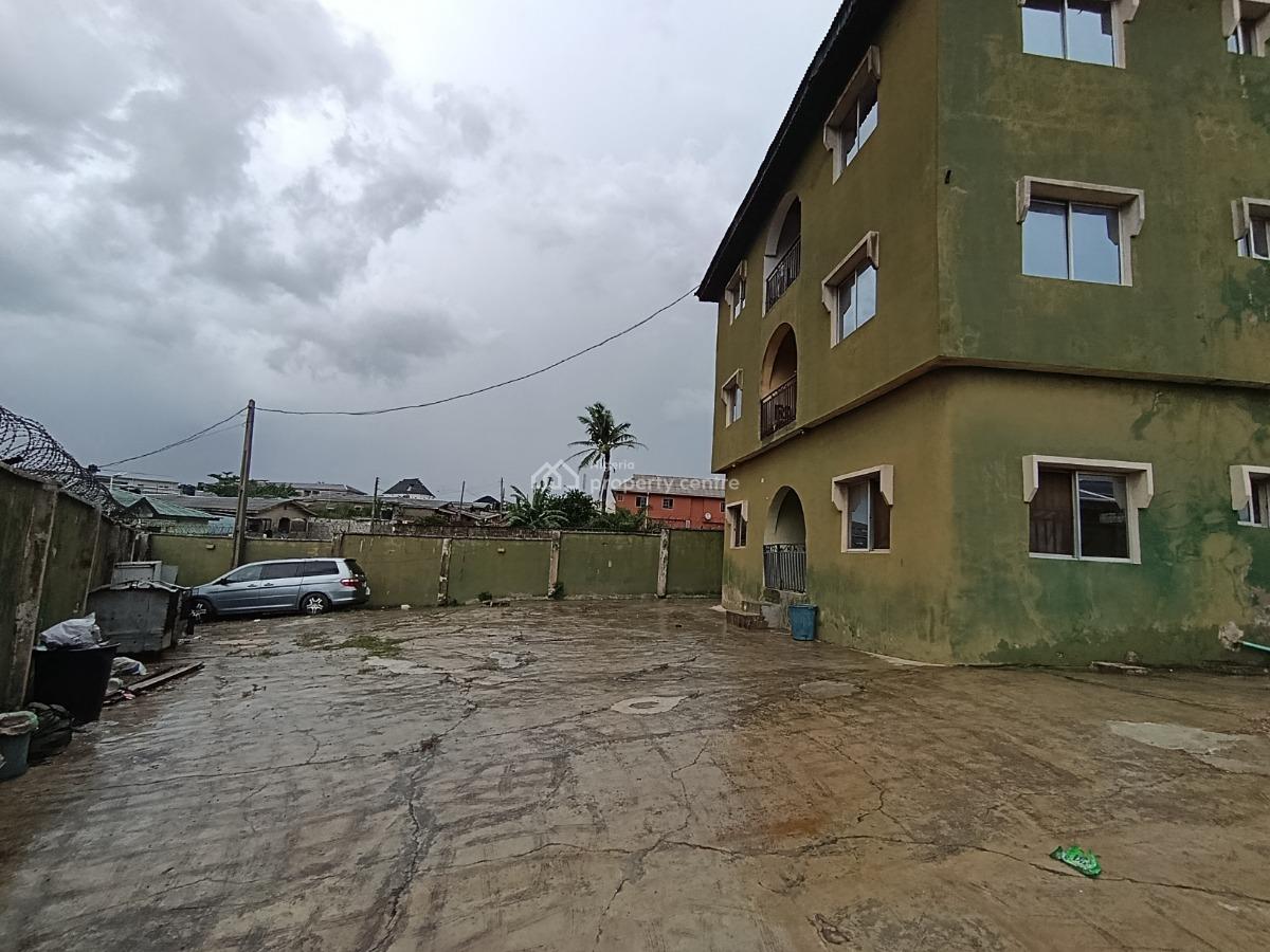 Spacious 3 Bedroom Flat Flat Ensuit at Abule Egba, Ile Iwe Off Abule Egba Lagos, Abule Egba, Agege, Lagos, Block of Flats for Sale