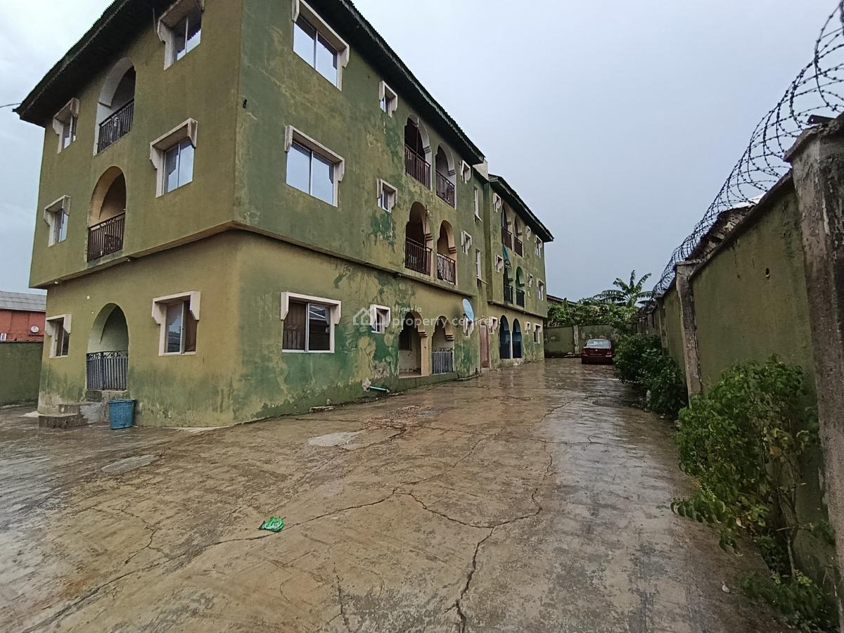 Spacious 3 Bedroom Flat Flat Ensuit at Abule Egba, Ile Iwe Off Abule Egba Lagos, Abule Egba, Agege, Lagos, Block of Flats for Sale