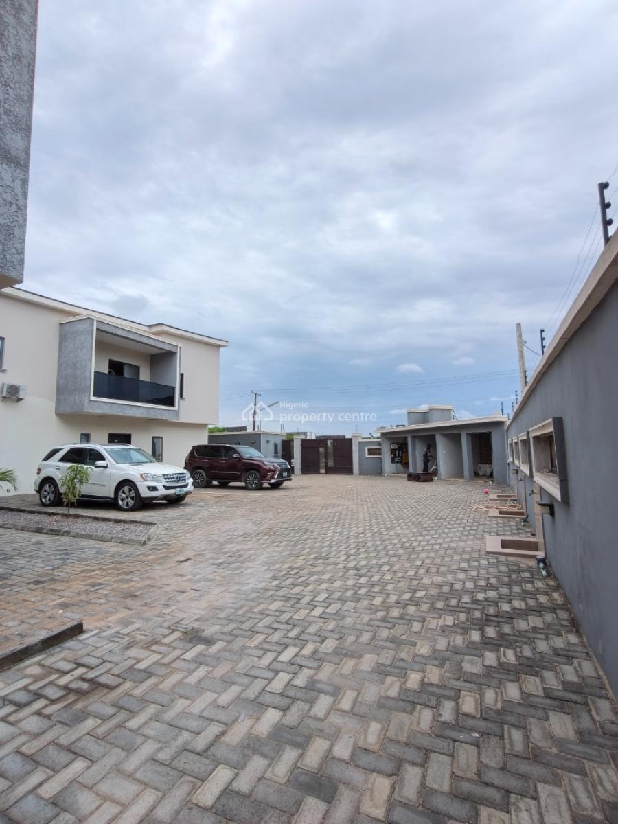Smart Spacious Newly Built 4 Bedrooms Terrace Duplex with Bq., in 24/7 Power Supply Estate at Abraham Adesanya Axis Ajah Lagos., Ajah, Lagos, Terraced Duplex for Rent