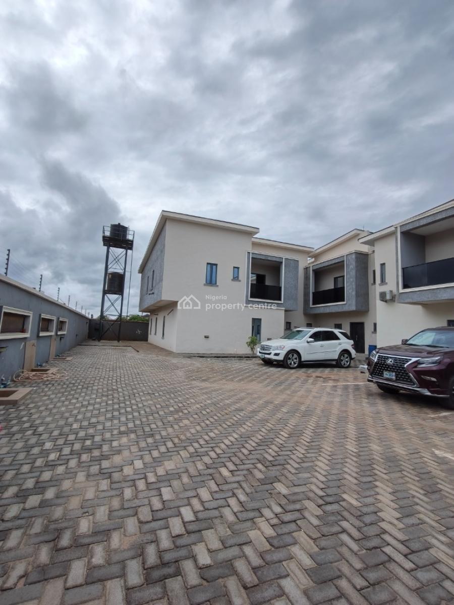 Smart Spacious Newly Built 4 Bedrooms Terrace Duplex with Bq., in 24/7 Power Supply Estate at Abraham Adesanya Axis Ajah Lagos., Ajah, Lagos, Terraced Duplex for Rent