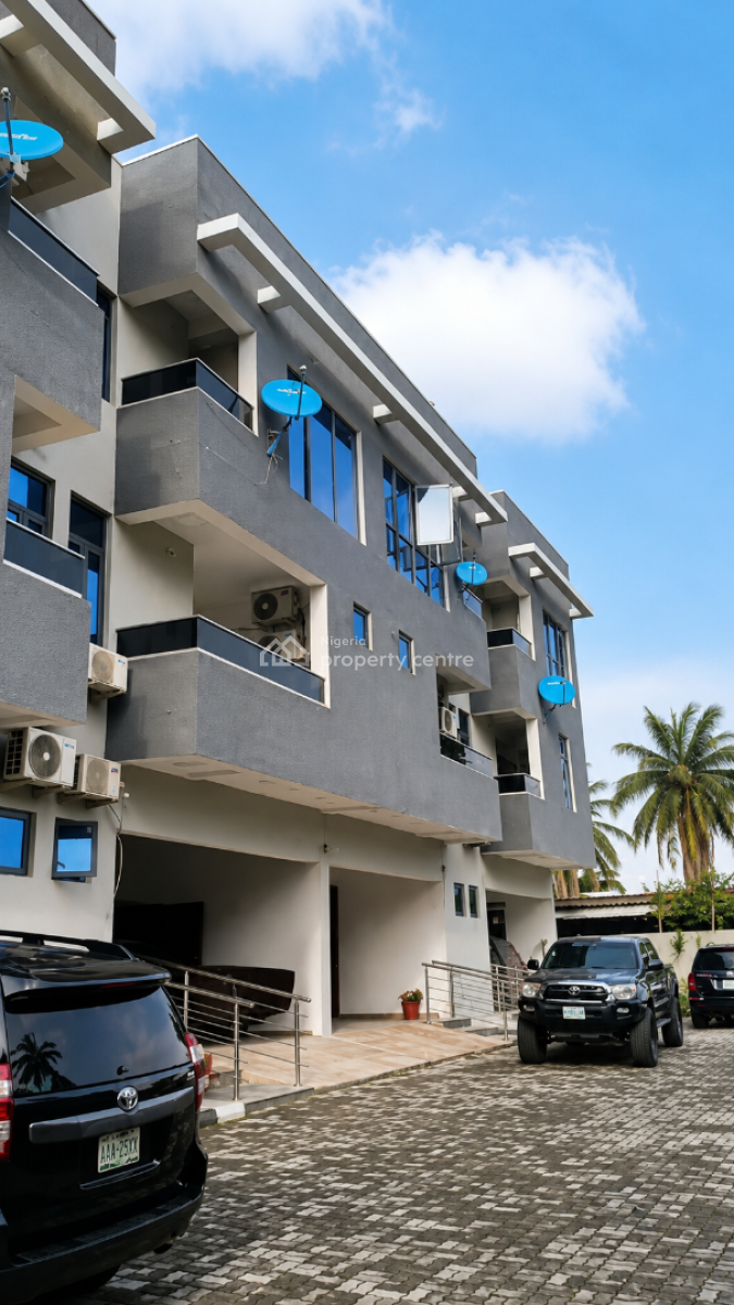 Block of 4 Flats with Setback Building, Grammar School, Ojodu, Lagos, Block of Flats for Sale