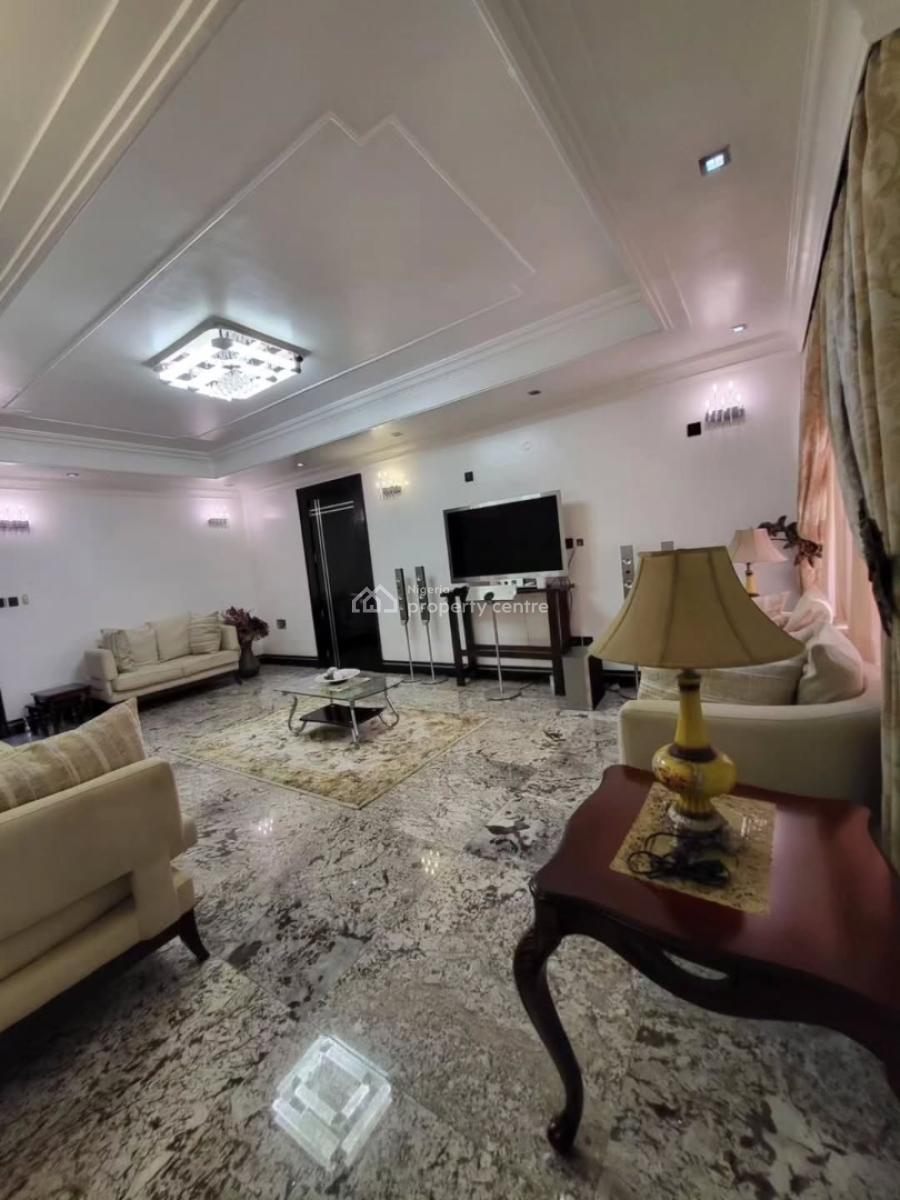 Luxurious Mansion of 8bedrooms and 5 Livings Guest Room., Guzape District, Abuja, Detached Duplex for Sale
