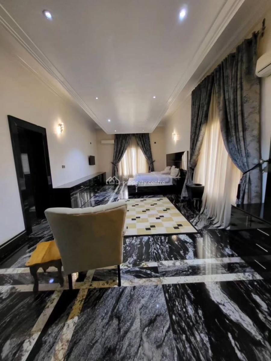 Luxurious Mansion of 8bedrooms and 5 Livings Guest Room., Guzape District, Abuja, Detached Duplex for Sale