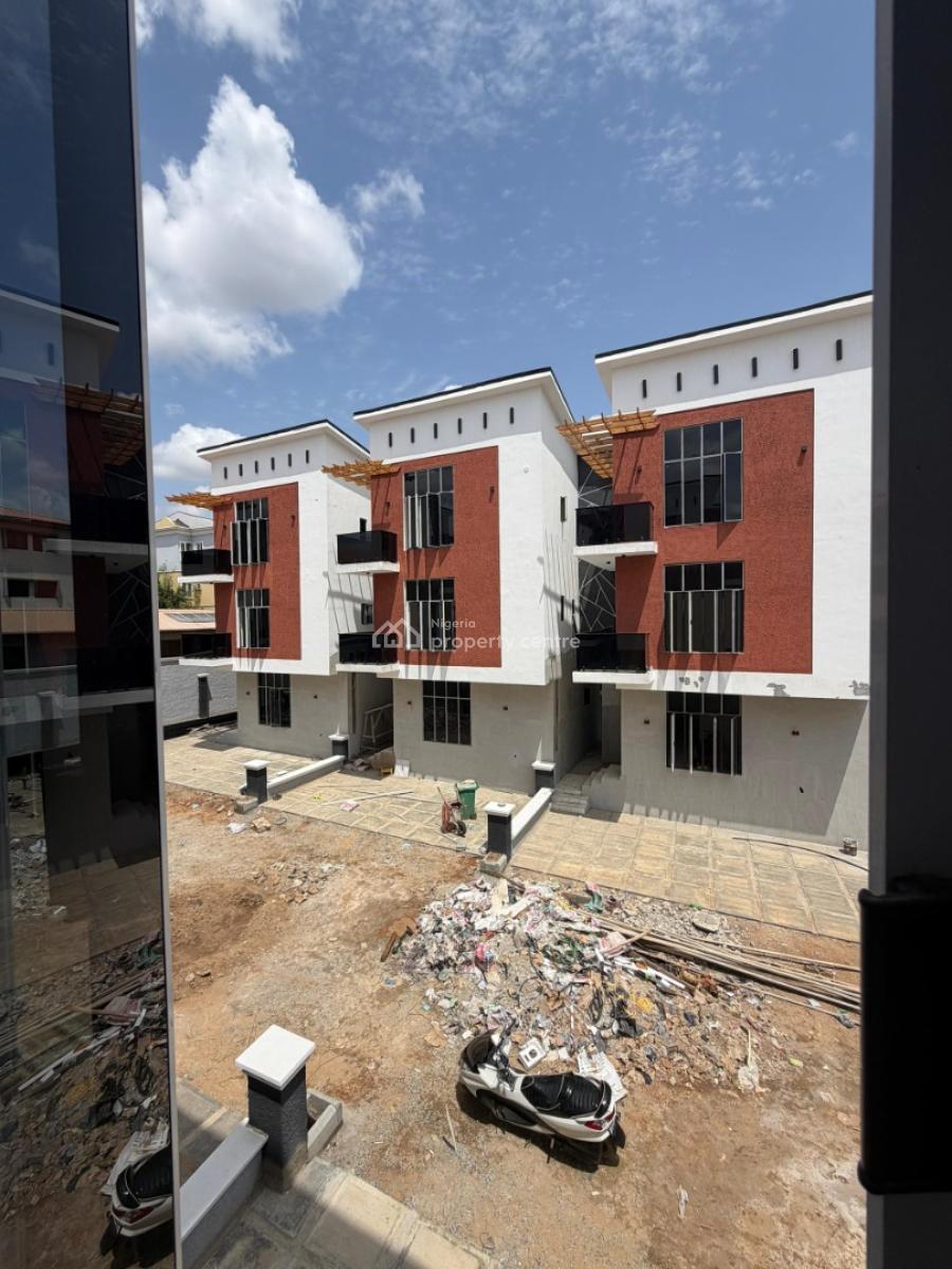 Newly Built 4 Bedroom Terrace Duplex with Bq, Utako, Abuja, Terraced Duplex for Sale
