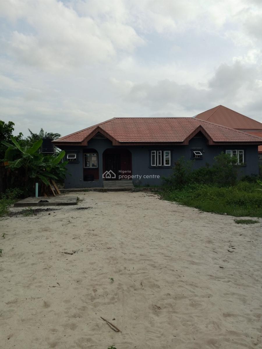 Sharp Standard 3bedroom Bungalow Close Distance to Express., Behind Mayfair Gardens Estate Gbetu,awoyaya New Road., Awoyaya, Ibeju Lekki, Lagos, Detached Bungalow for Rent