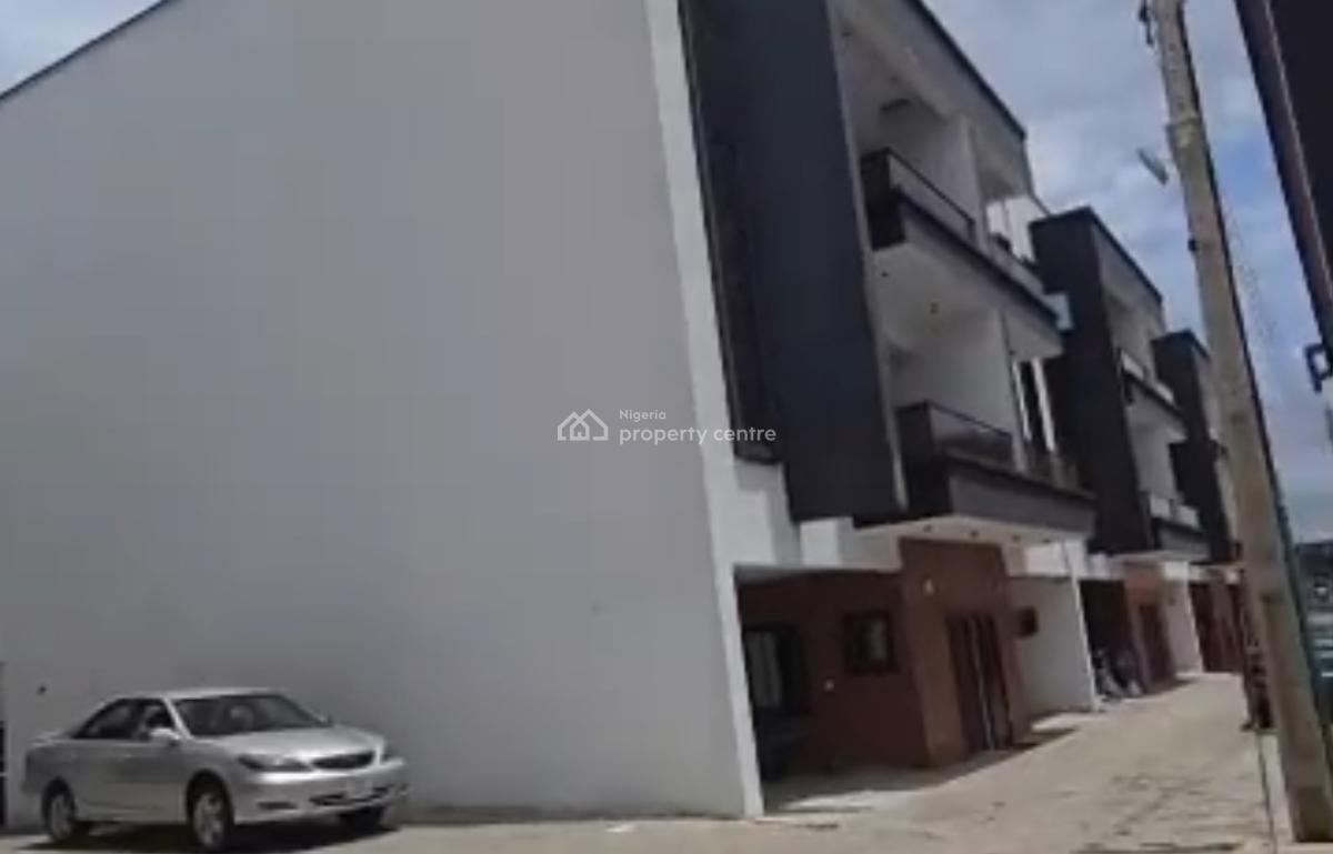 4bedroom Terrace Duplex + a Room Bq in a Private Estate, Off Allen Avenue, Ikeja, Lagos, Terraced Duplex for Sale