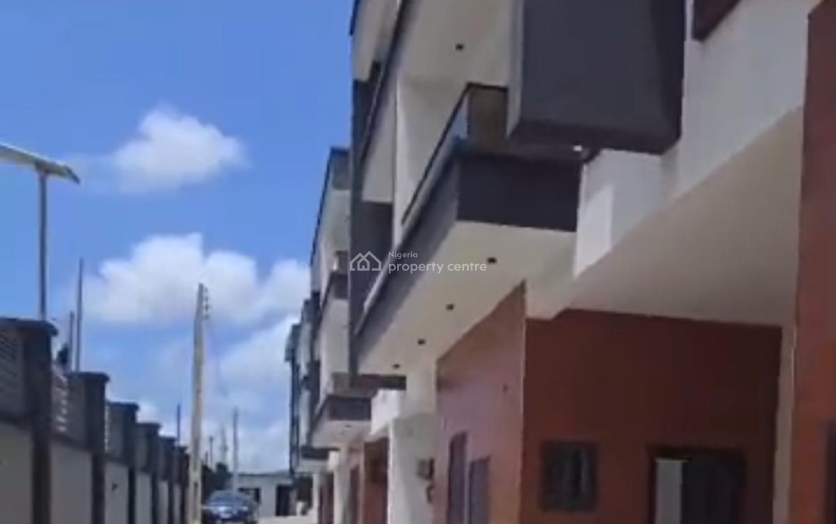 4bedroom Terrace Duplex + a Room Bq in a Private Estate, Off Allen Avenue, Ikeja, Lagos, Terraced Duplex for Sale