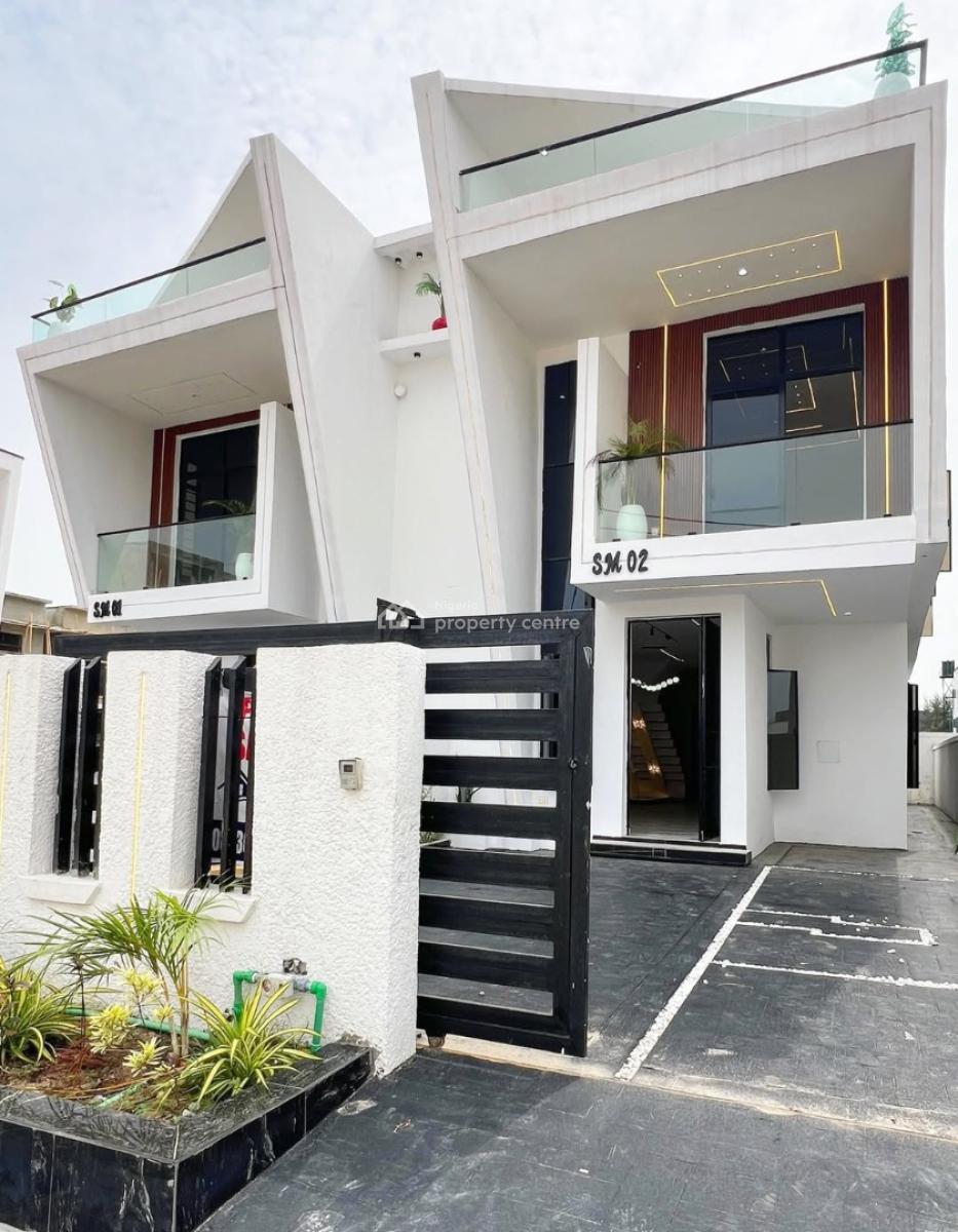 Executive  4-bedrooms Semi-detached  Duplex with Bq, Ikota, Lekki, Lagos, House for Sale