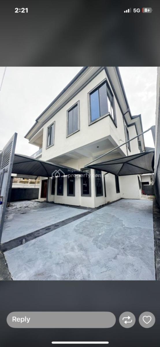 Newly 5bedroom Fully Detached Duplex with Bq, Orchid Road, Lekki, Lagos, Detached Duplex for Sale