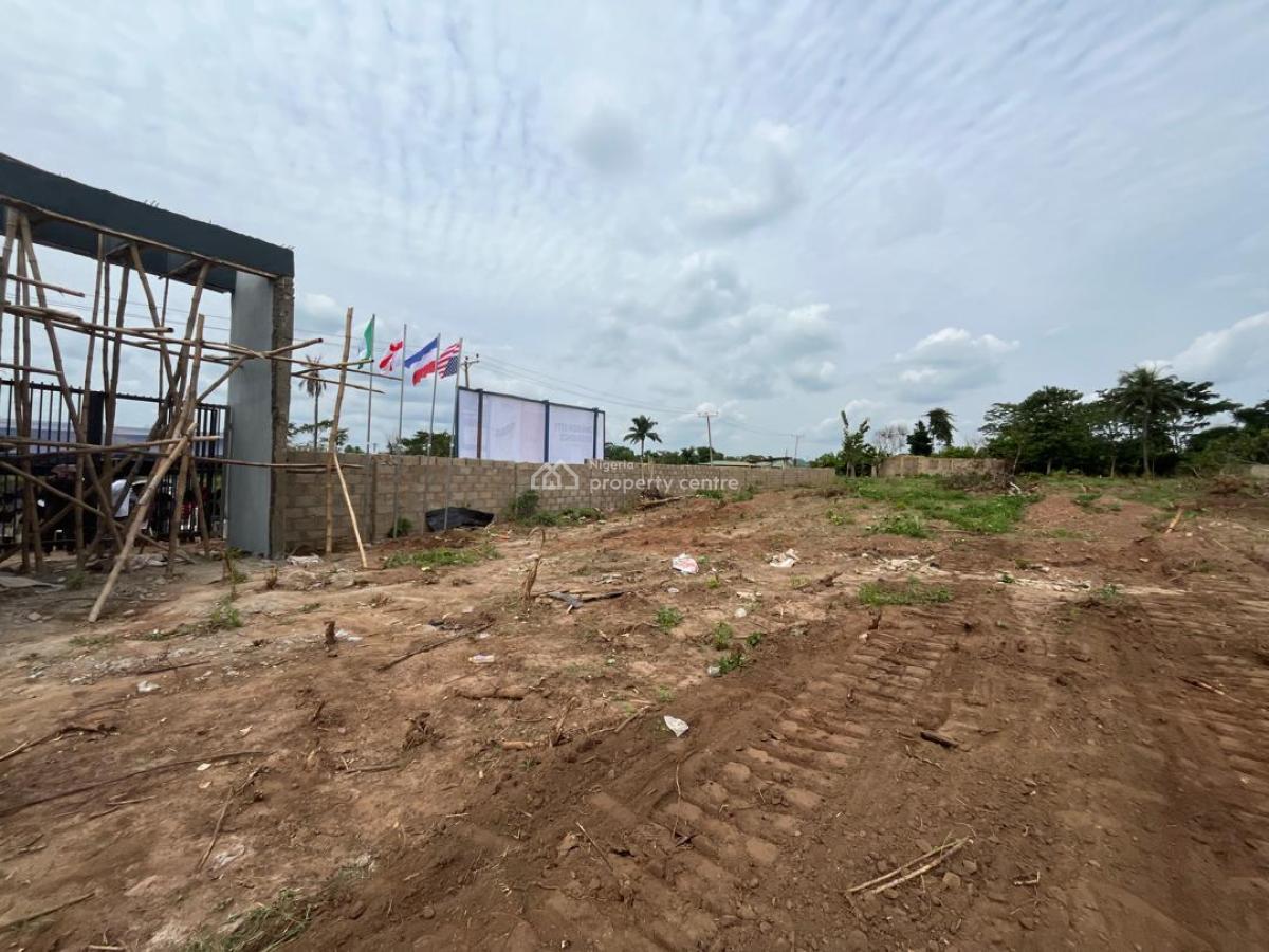 Exquisite Affordable Land with Perimeter Fencing and Gate House, Monarch City Residence Ido Along Eruwa Road Via Ologoneru, Eleyele, Ibadan, Oyo, Mixed-use Land for Sale