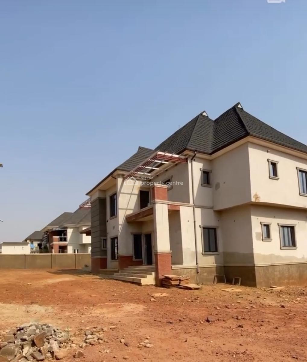 Newly Built 6 Bedroom Fully Detached Duplex with Brand Study Room, Kukwaba, Abuja, Detached Duplex for Sale