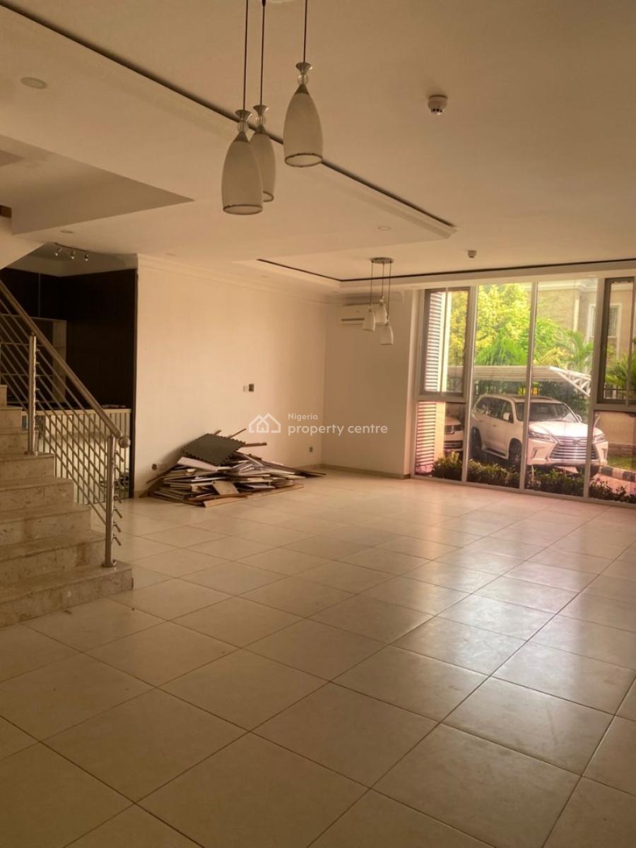 Tastefully Built 4 Bedrooms Terrace with Bq, Banana Island, Ikoyi, Lagos, Terraced Duplex for Rent