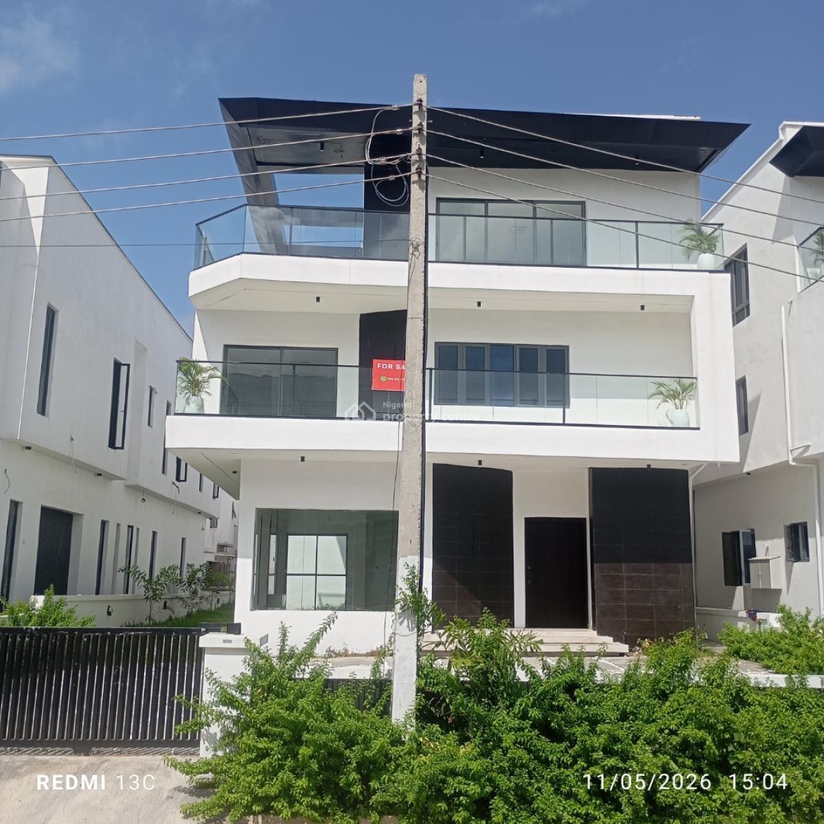 5-bed Luxury Contemporary Style Mansion, Megamond Estate, Lekki County Homes, Lekki, Lagos, Detached Duplex for Sale