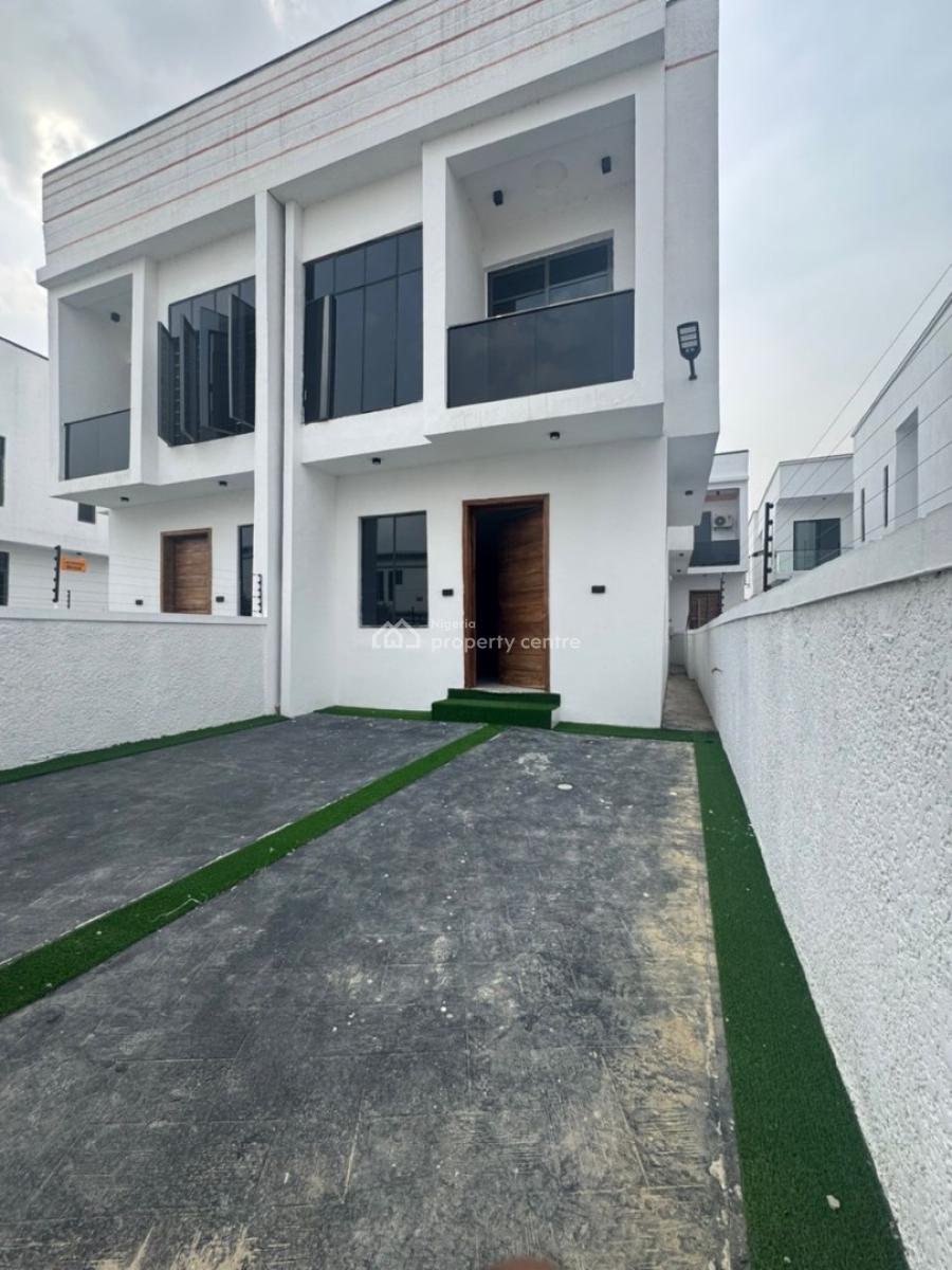 3 Bedroom Duplex Semi De Self Compound  Very Spacious Brand New Ensuit, Orchid Road Lekki Lagos State, Lekki, Lagos, Semi-detached Duplex for Sale