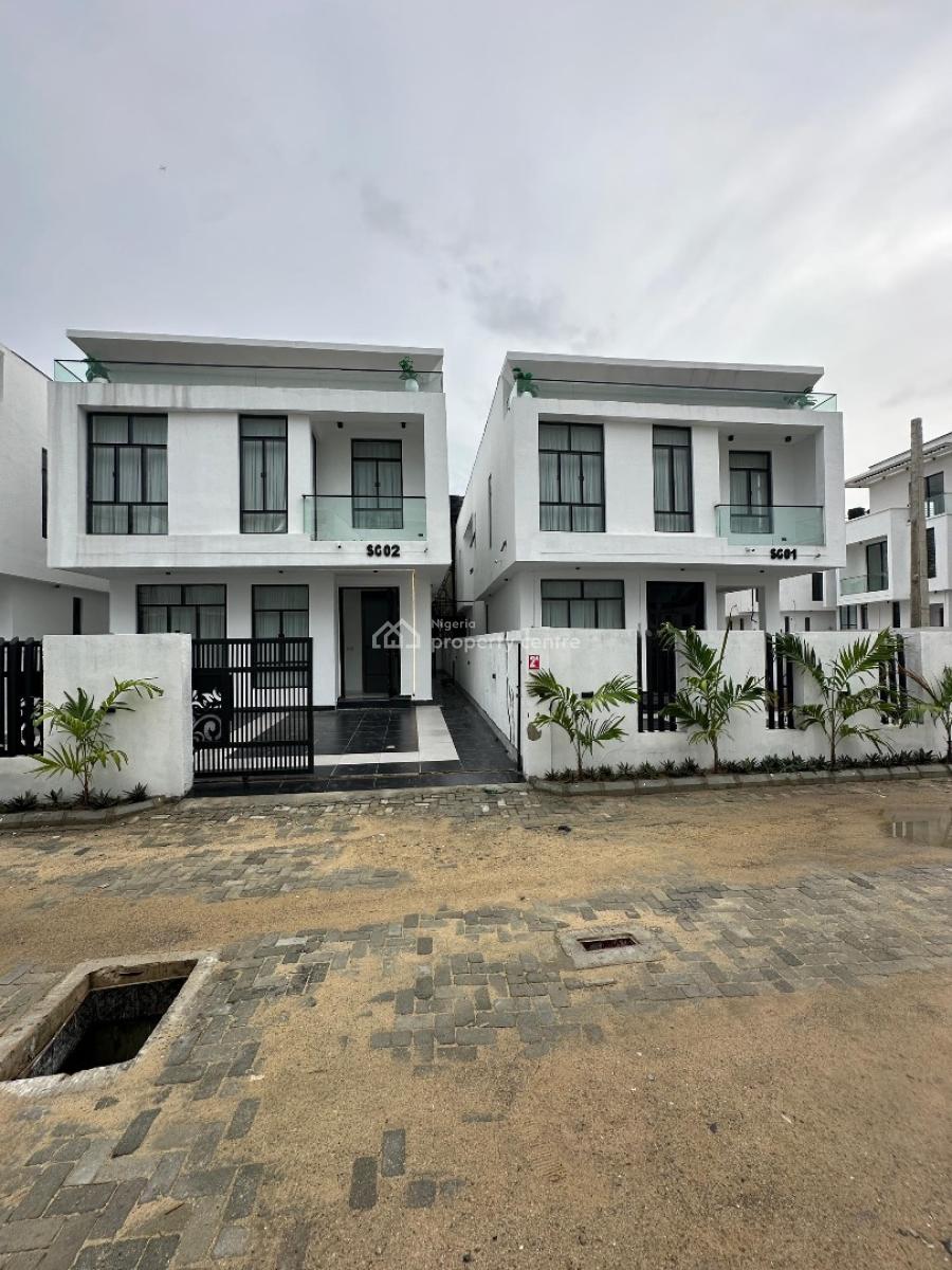 Phenomenal 5bedroom Detached Duplex with Bq, Chevron ,lekki , Lagos, Nigeria, Lekki, Lagos, Detached Duplex for Rent