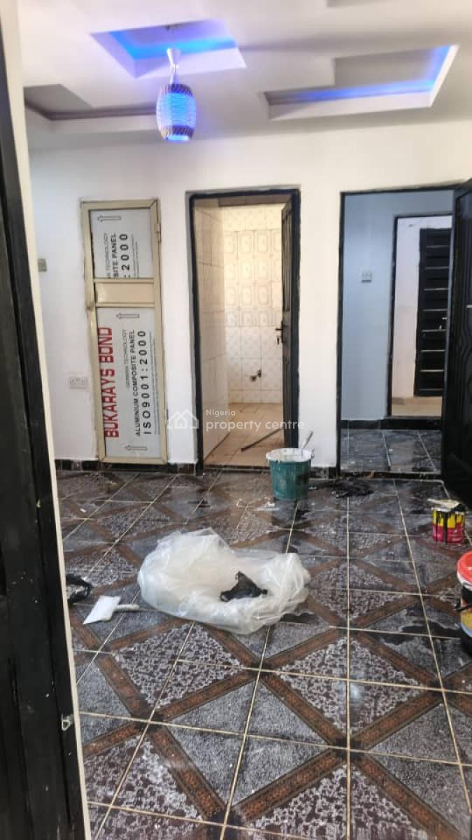 a Mini Flat Upstairs Inside an Estate at Olonk, Olokonla, Lekki, Lagos, Mini Flat (room and Parlour) for Rent