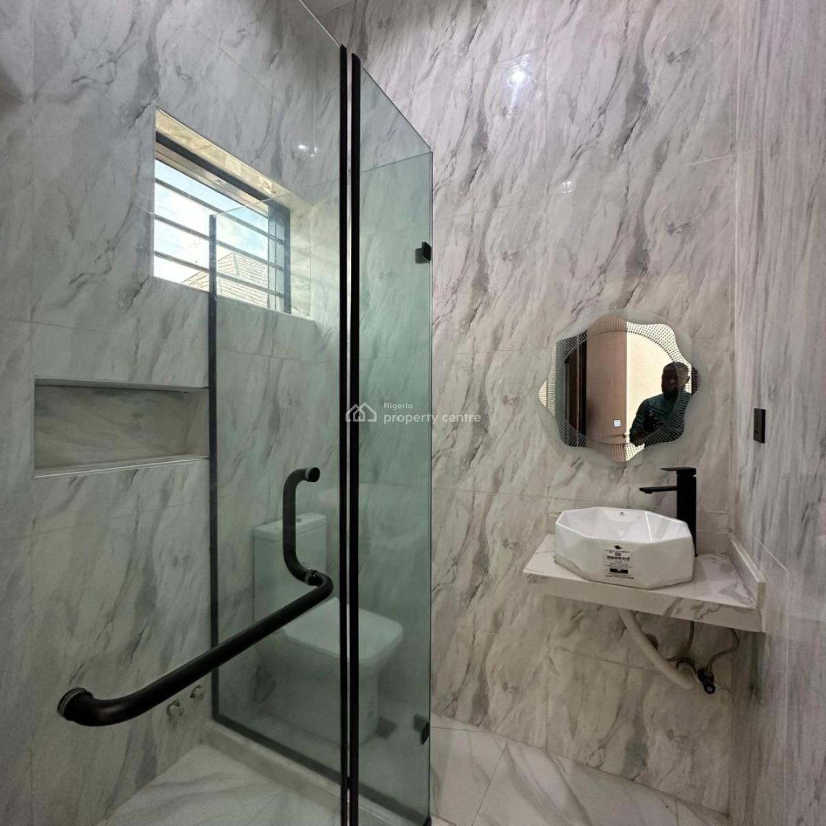 Exquisite 4 Bedroom Terrace Duplex with Bq and a Swimming Pool, Osapa, Lekki Lagos, Osapa, Lekki, Lagos, Terraced Duplex for Sale