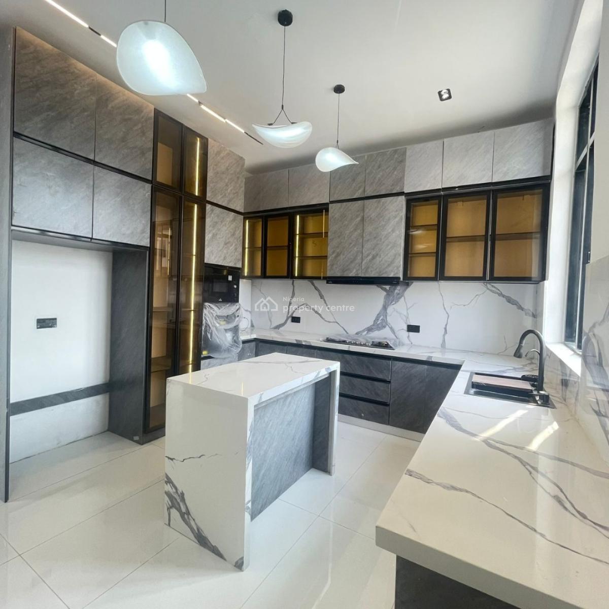 Exquisitely Luxury 5 Bedroom Fully Detached Duplex with  Bq, Chevron, Lekki, Lagos, Lekki, Lagos, Detached Duplex for Sale
