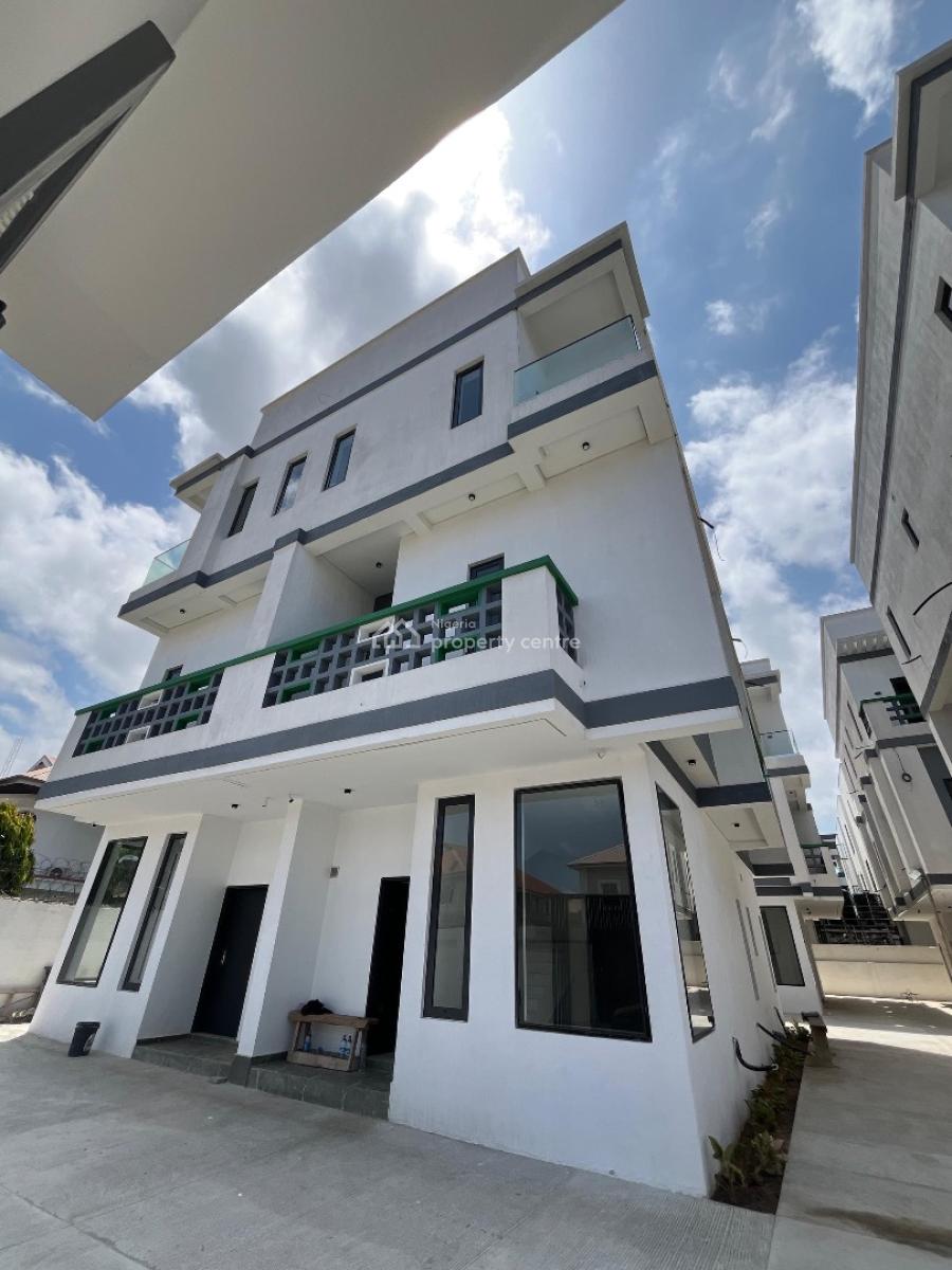 Lovely Built All Ensuite 4 Bedroom Terraces with Bq, Lekki Phase 1, Lekki Phase 1, Lekki, Lagos, Terraced Duplex for Sale