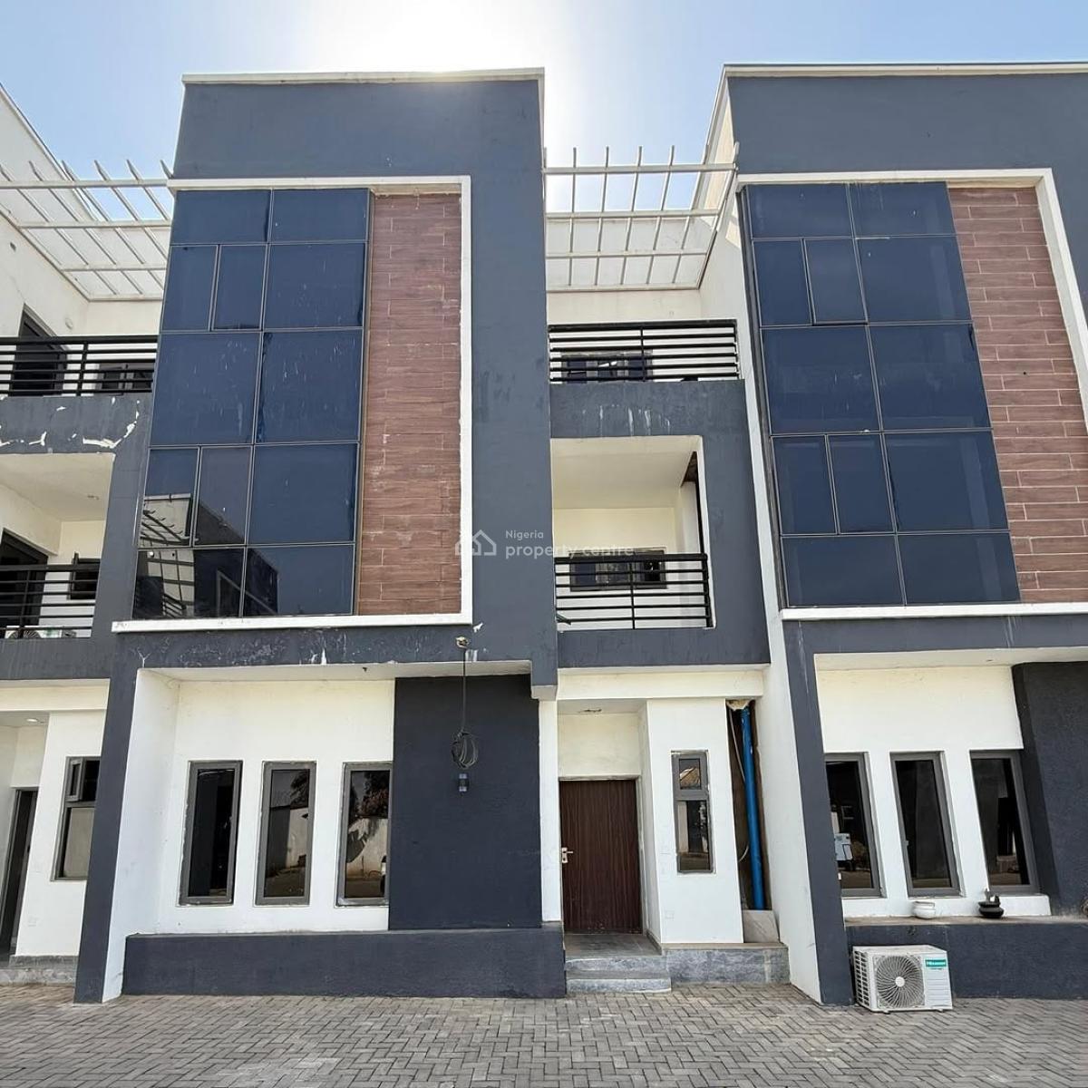 Stunning 4 Bedroom Terrace Duplex with Bq, Wuye, Abuja, Terraced Duplex for Sale
