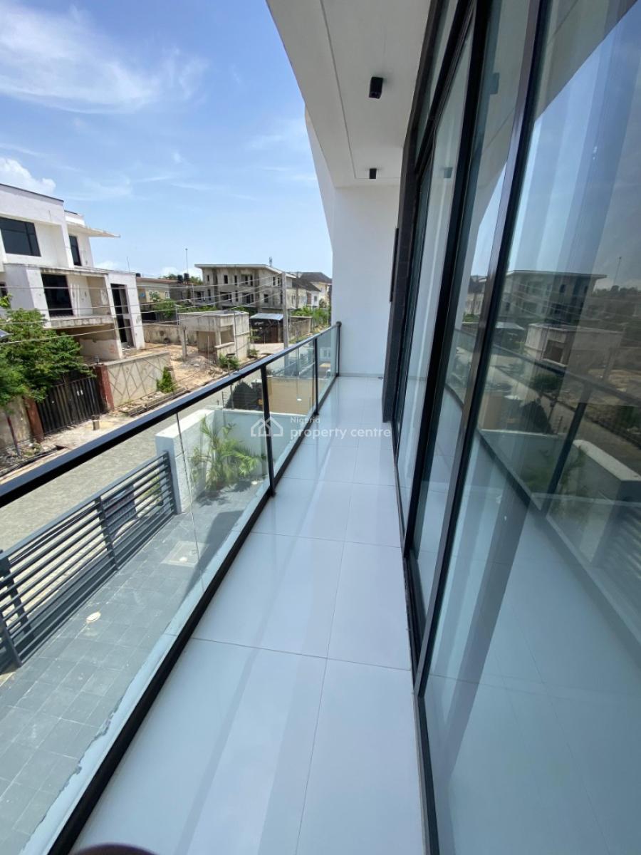 Brand New 5 Bedroom Luxurious Fully Detached Smart Home with Bq & Swim, Sangotedo, Ajah, Lagos, Detached Duplex for Sale