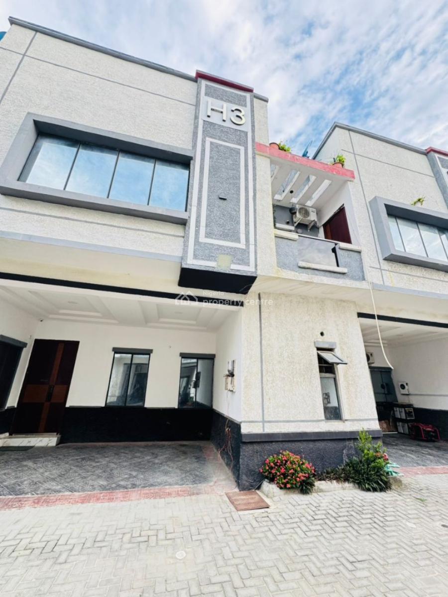 Distress...coxy 4bedroom Terrace Duplex Noe Availiable for N135m, Orchidr Road Lekki Lagos, Lekki, Lagos, Terraced Duplex for Sale