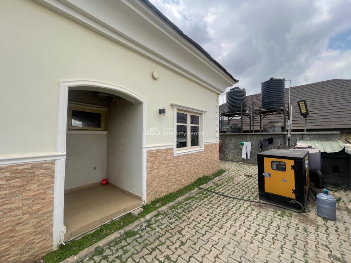 Spacious Three Bedroom Bungalow, Favour Land Estate Life Camp, Life Camp, Abuja, Semi-detached Bungalow for Rent