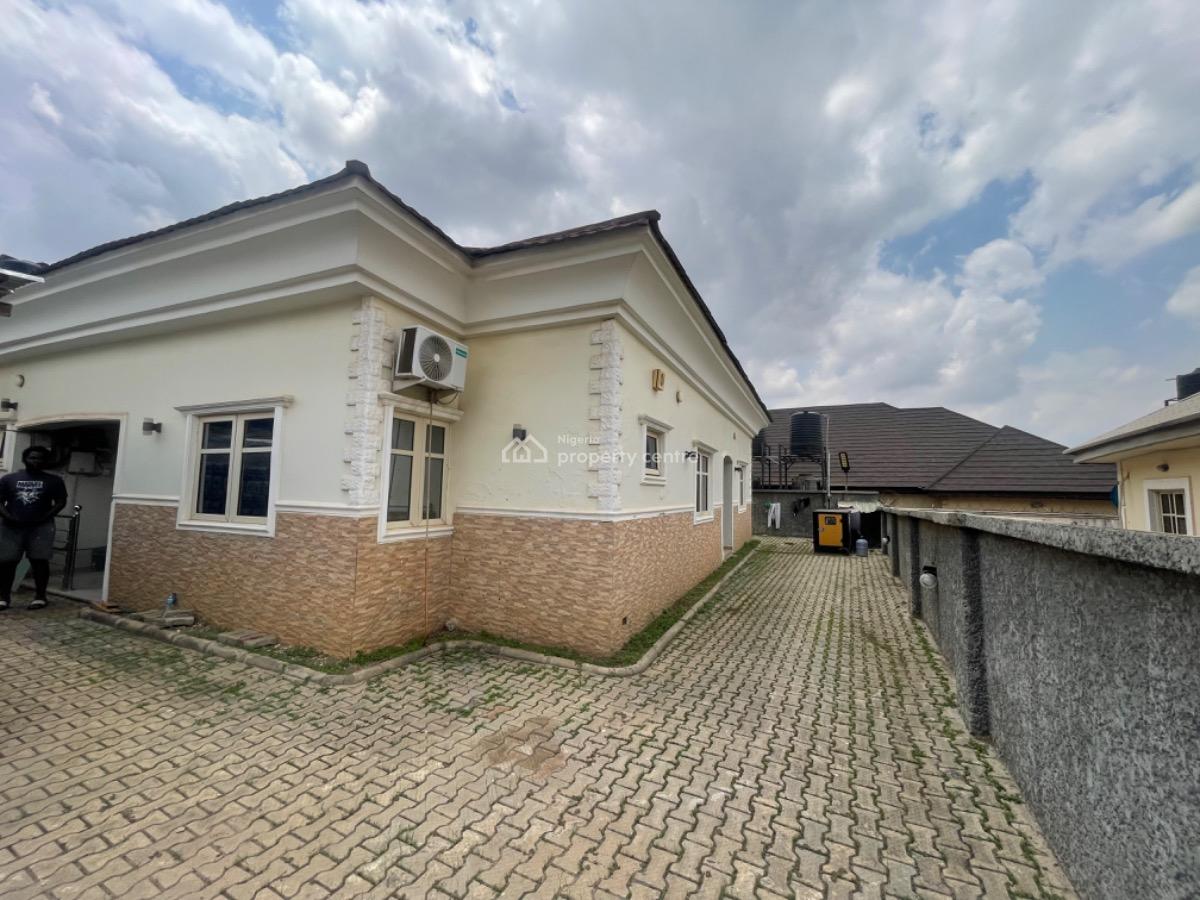 Spacious Three Bedroom Bungalow, Favour Land Estate Life Camp, Life Camp, Abuja, Semi-detached Bungalow for Rent