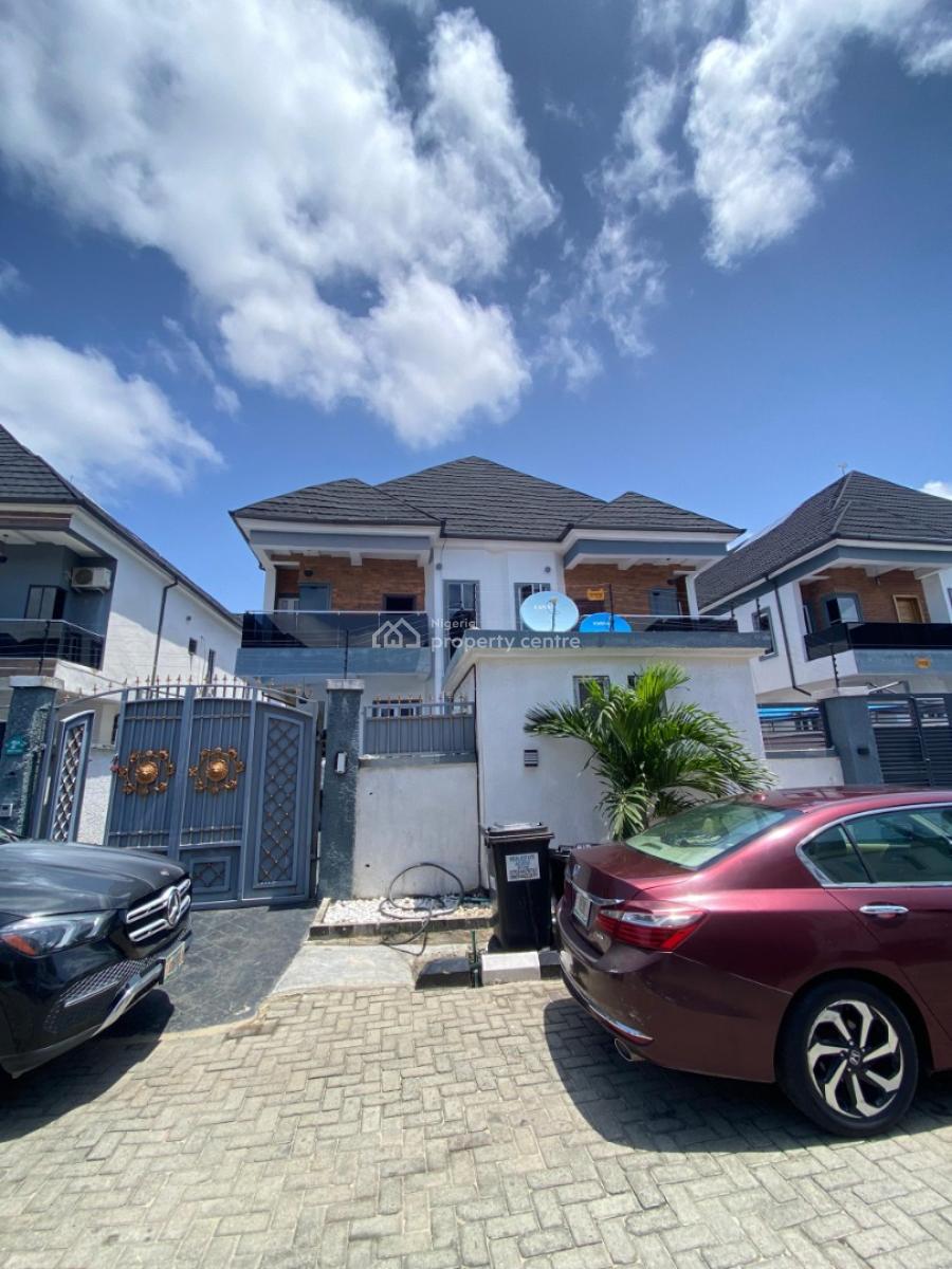Modern 4 Bedroom Semi-detached Duplex with Bq, Chevron Lekki Lagos, Lekki Expressway, Lekki, Lagos, Semi-detached Duplex for Sale