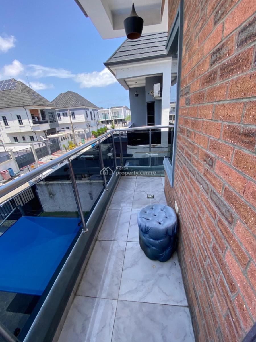 Modern 4 Bedroom Semi-detached Duplex with Bq, Chevron Lekki Lagos, Lekki Expressway, Lekki, Lagos, Semi-detached Duplex for Sale